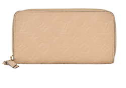 Louis Vuitton Zippy Wallet, Mono Empreinte, Beige, SP2136(2016), B/DB, 2*